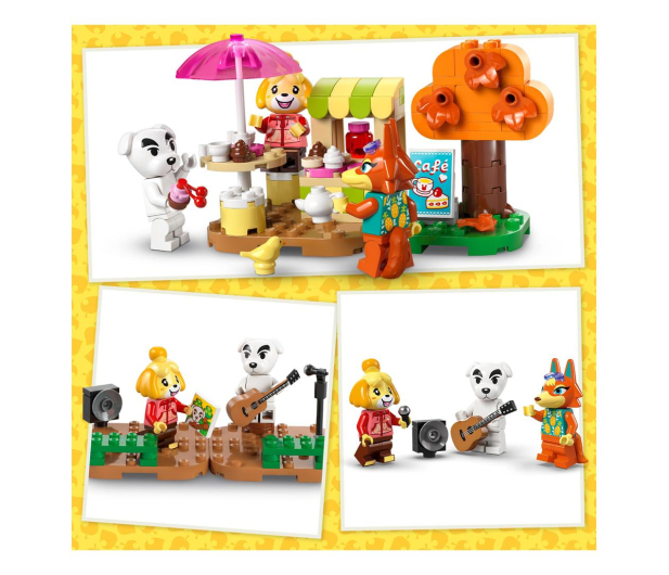 LEGO Animal Crossing 77052 Koncert K.K. na placu V29 - 1266200 - zdjęcie 6